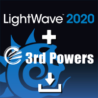 LightWave 2020 アップグレード/通常版 for LW2018以下+3rdPWR バンドル/ダウンロード